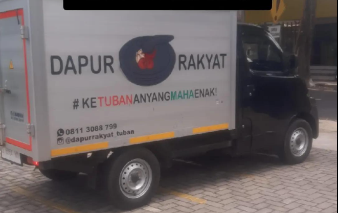 Antar makanan skala besar